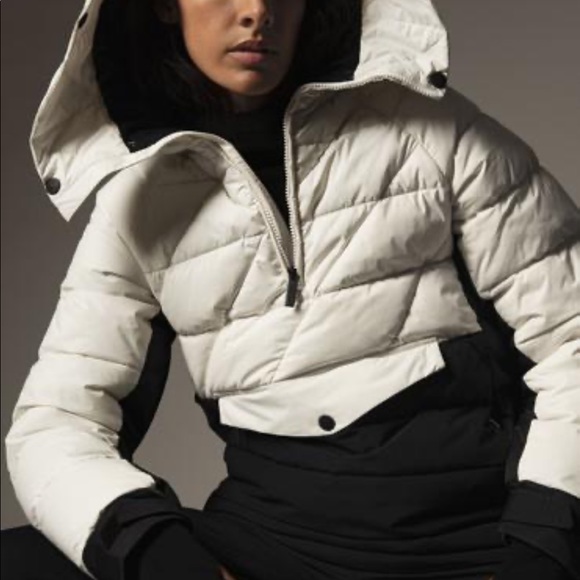 holden side zip puffer jacket